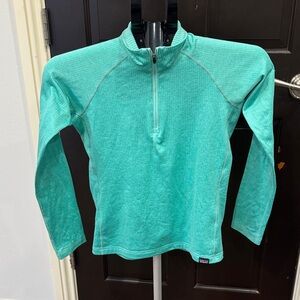 Kids Patagonia Heavyweight Capilene Baselayer Half Zip - Size L (12) - EUC